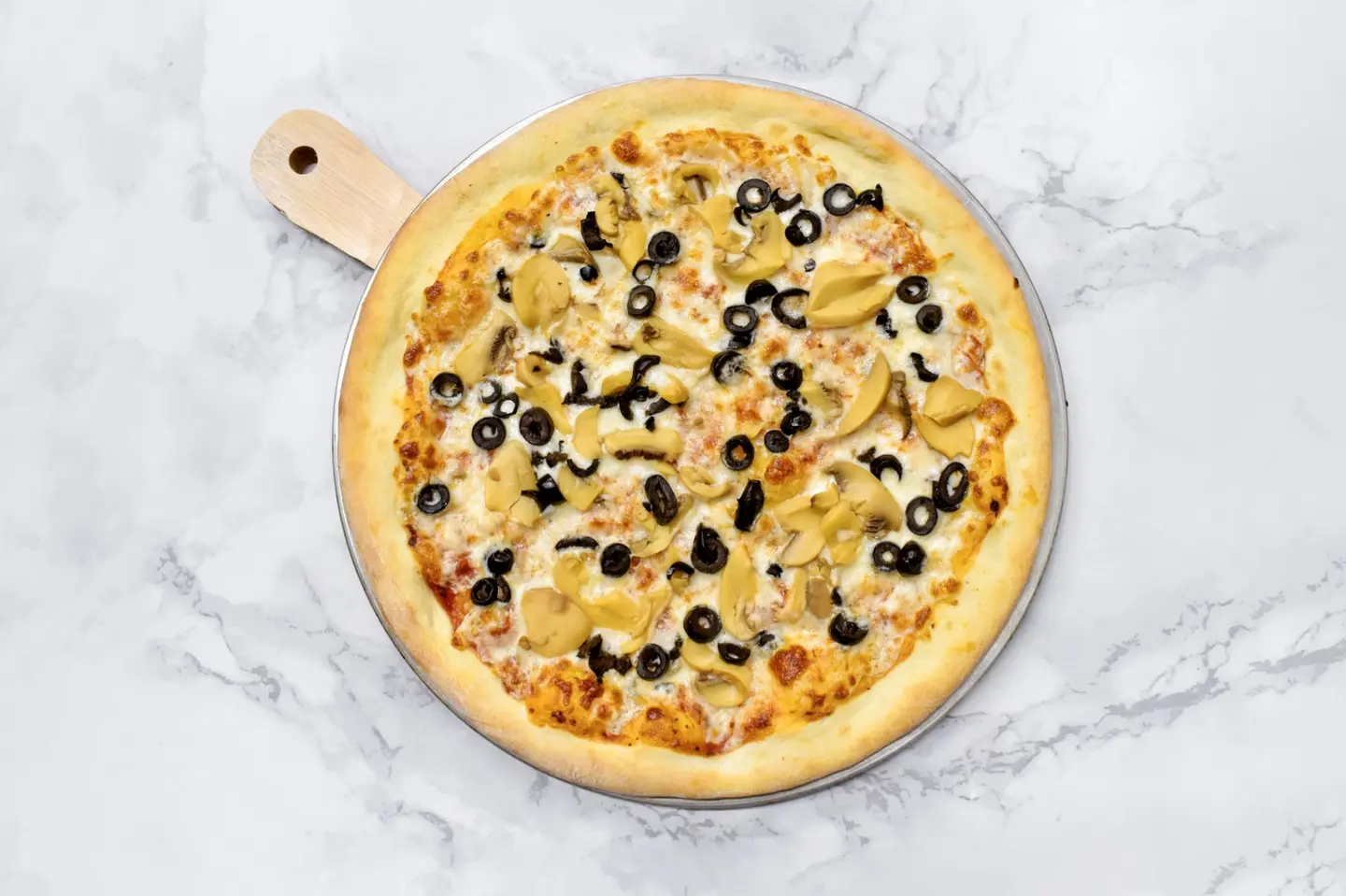Mushroom Pizza   Large - Medium