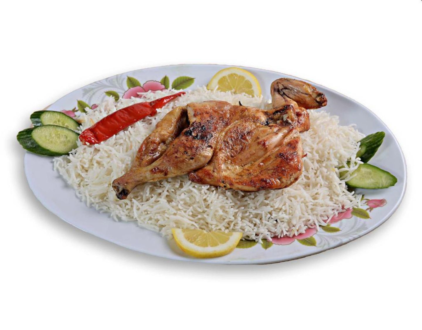 دجاج مندي مع الارز - ربع حبة