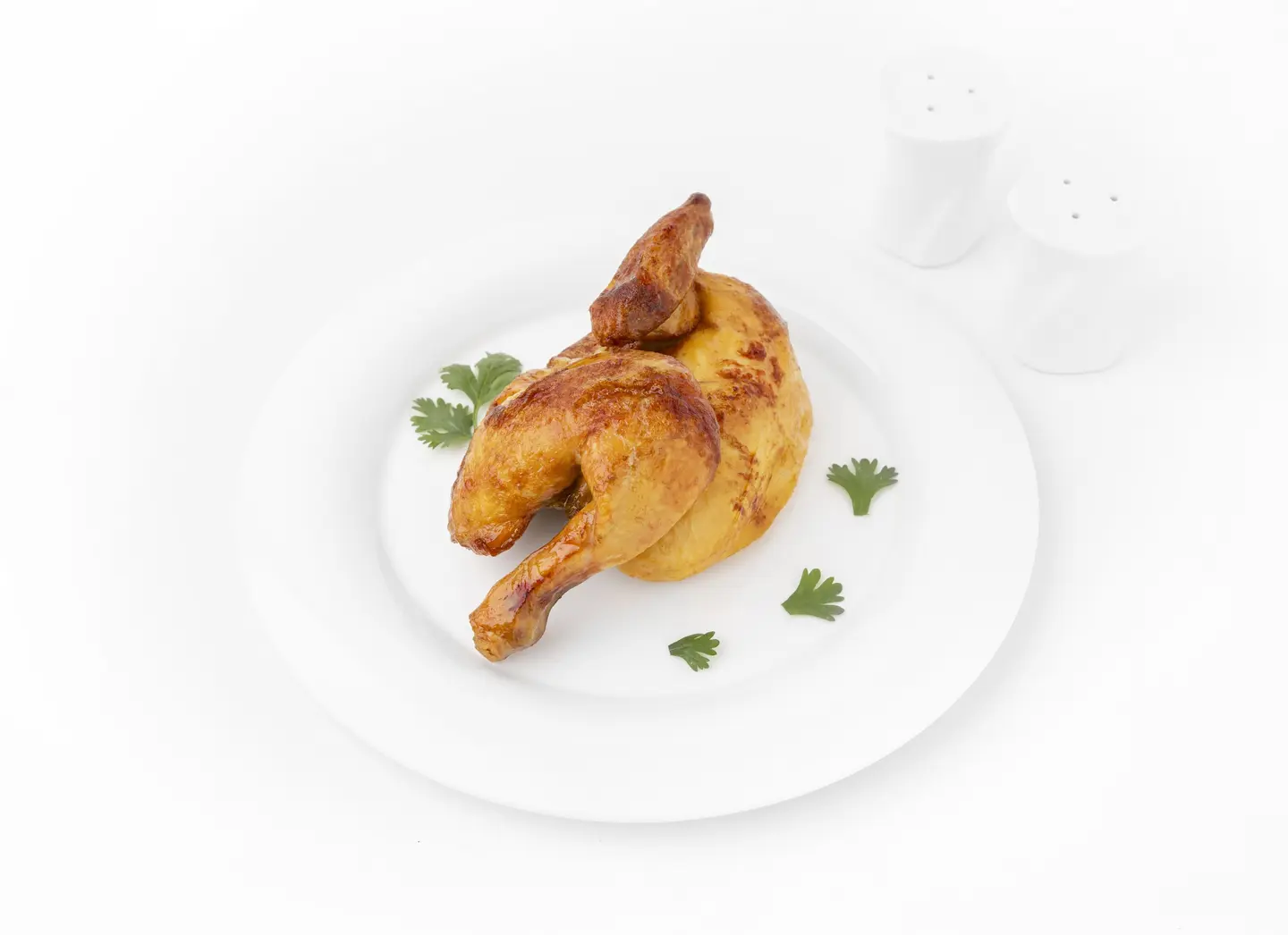 دجاج شواية سادة - نص حبة دجاج