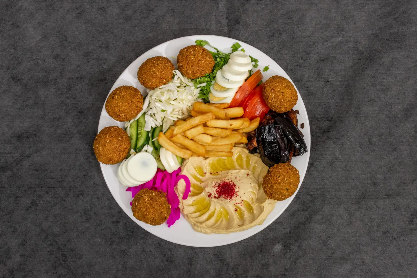 صحن فلافل - صغير