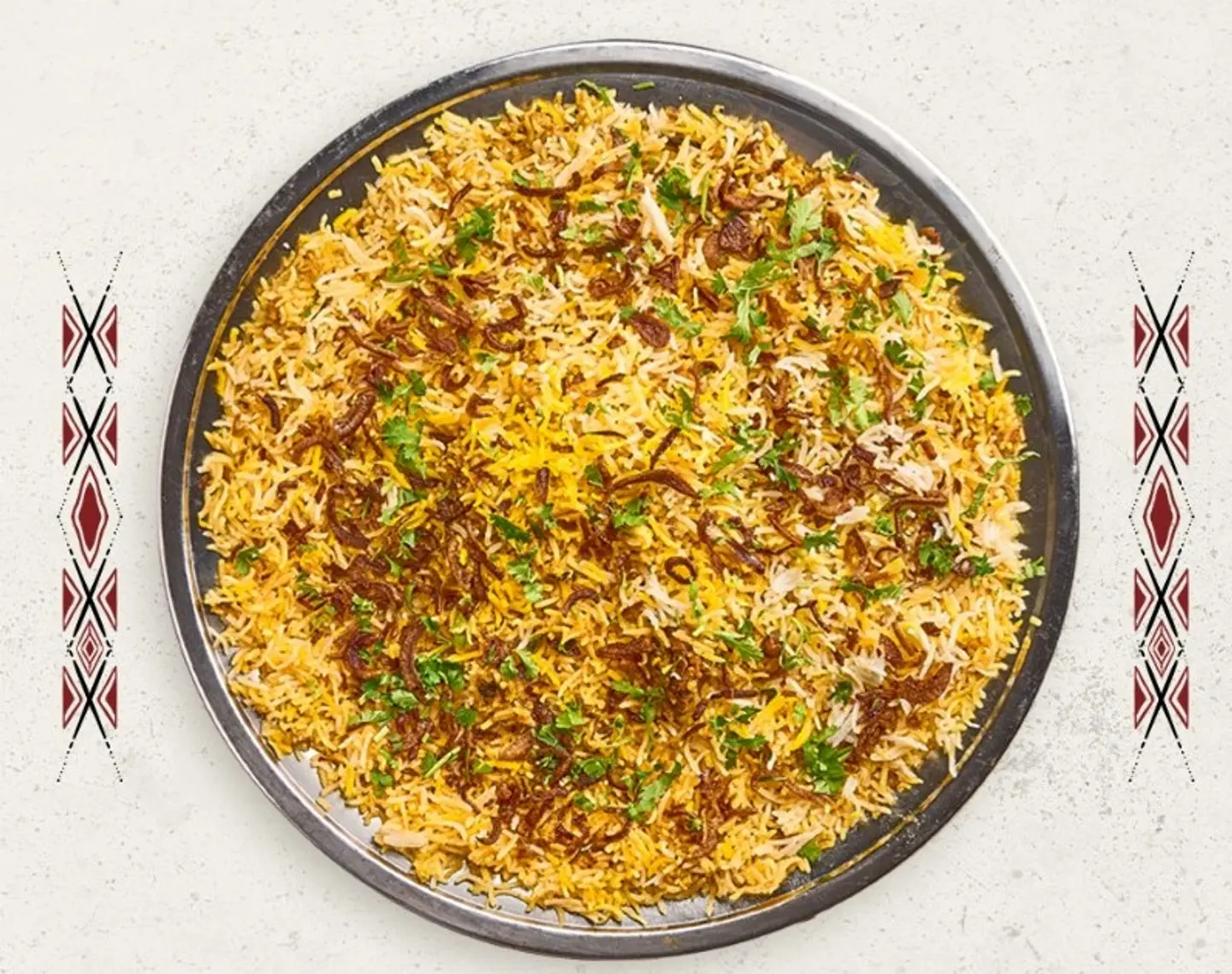 Hyder Abadi Chicken Biryani - Quarter Of A Chicken