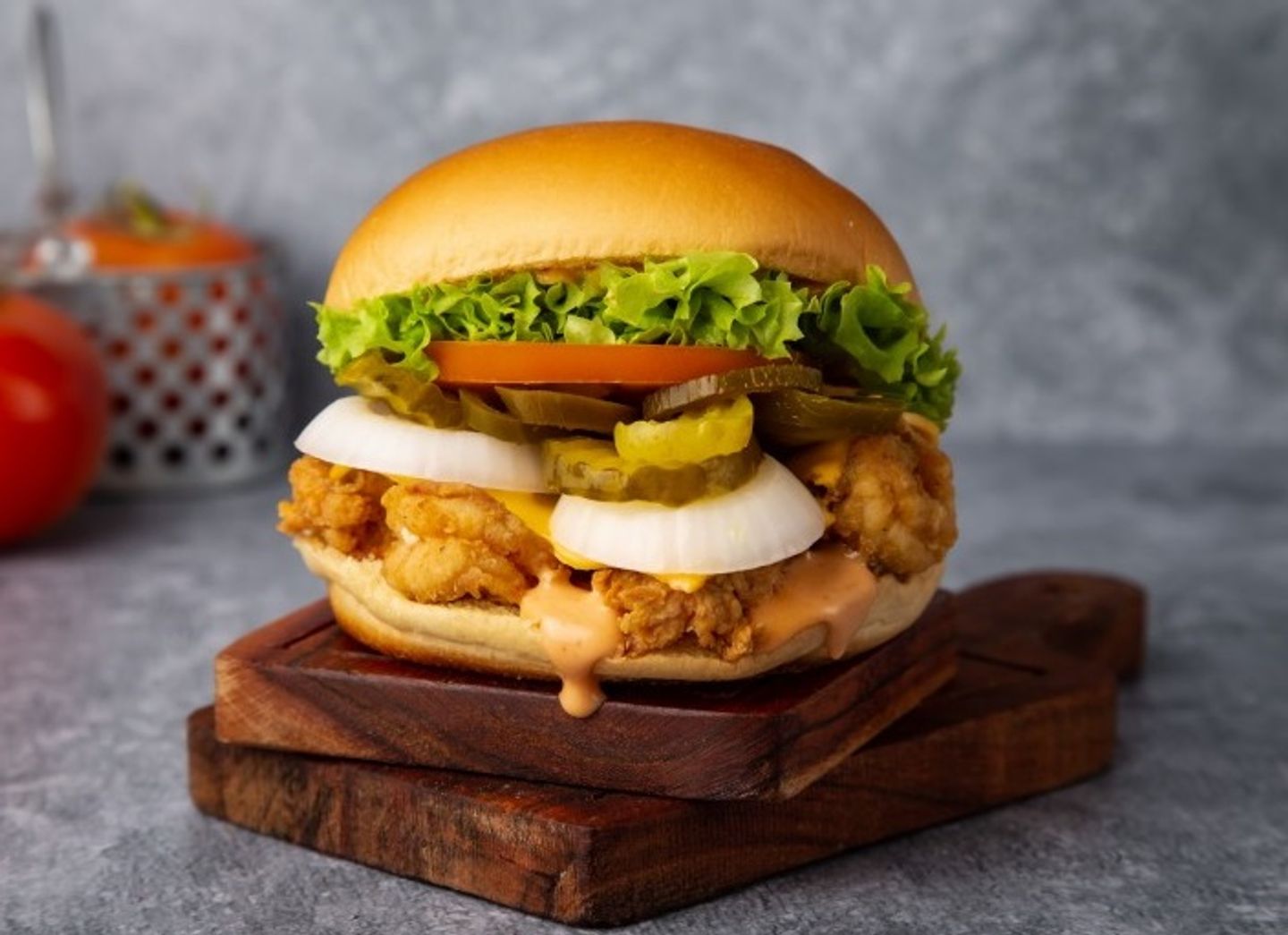 Shrimp Burger - Burger