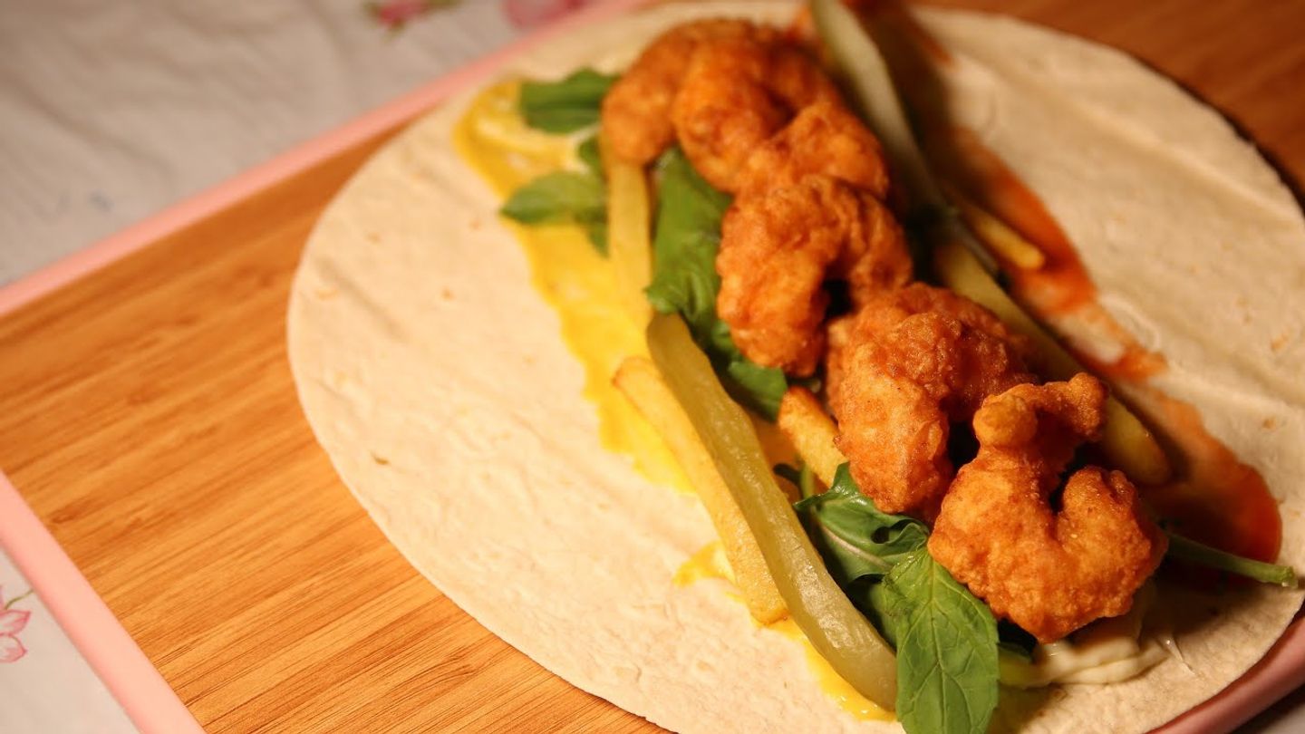 Shrimp Tortilla - Sandwich