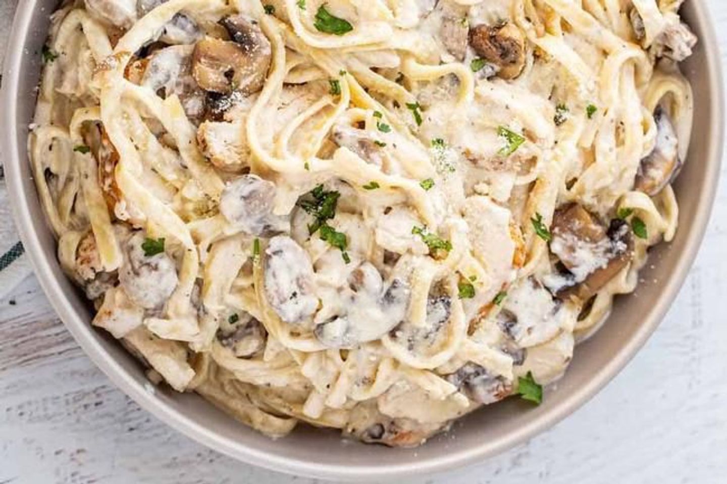 Fettuccine Alfredo - Small