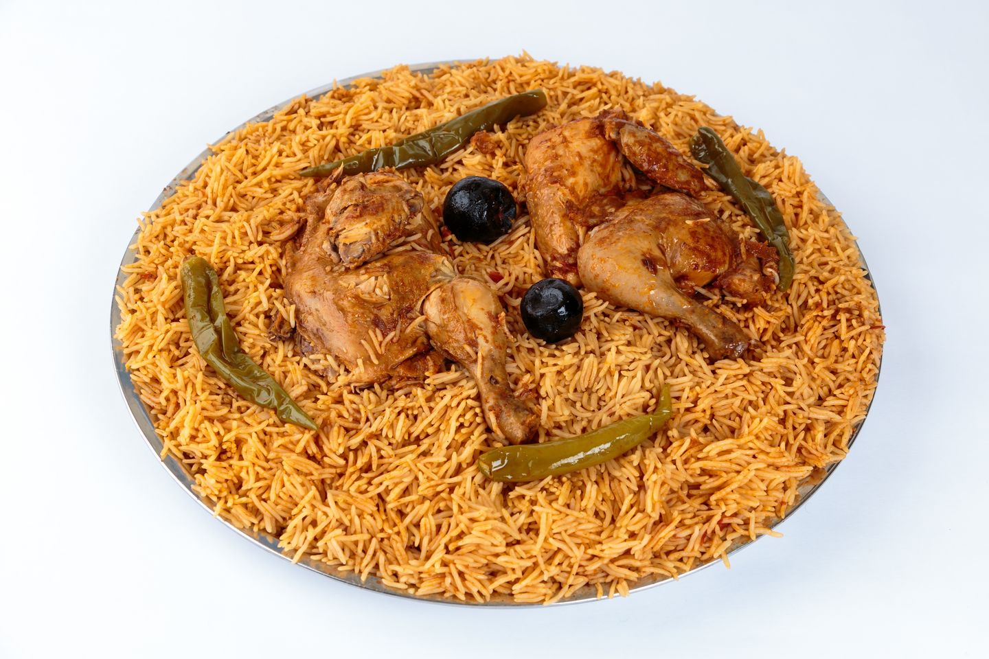 دجاج حراق - نصف حراق