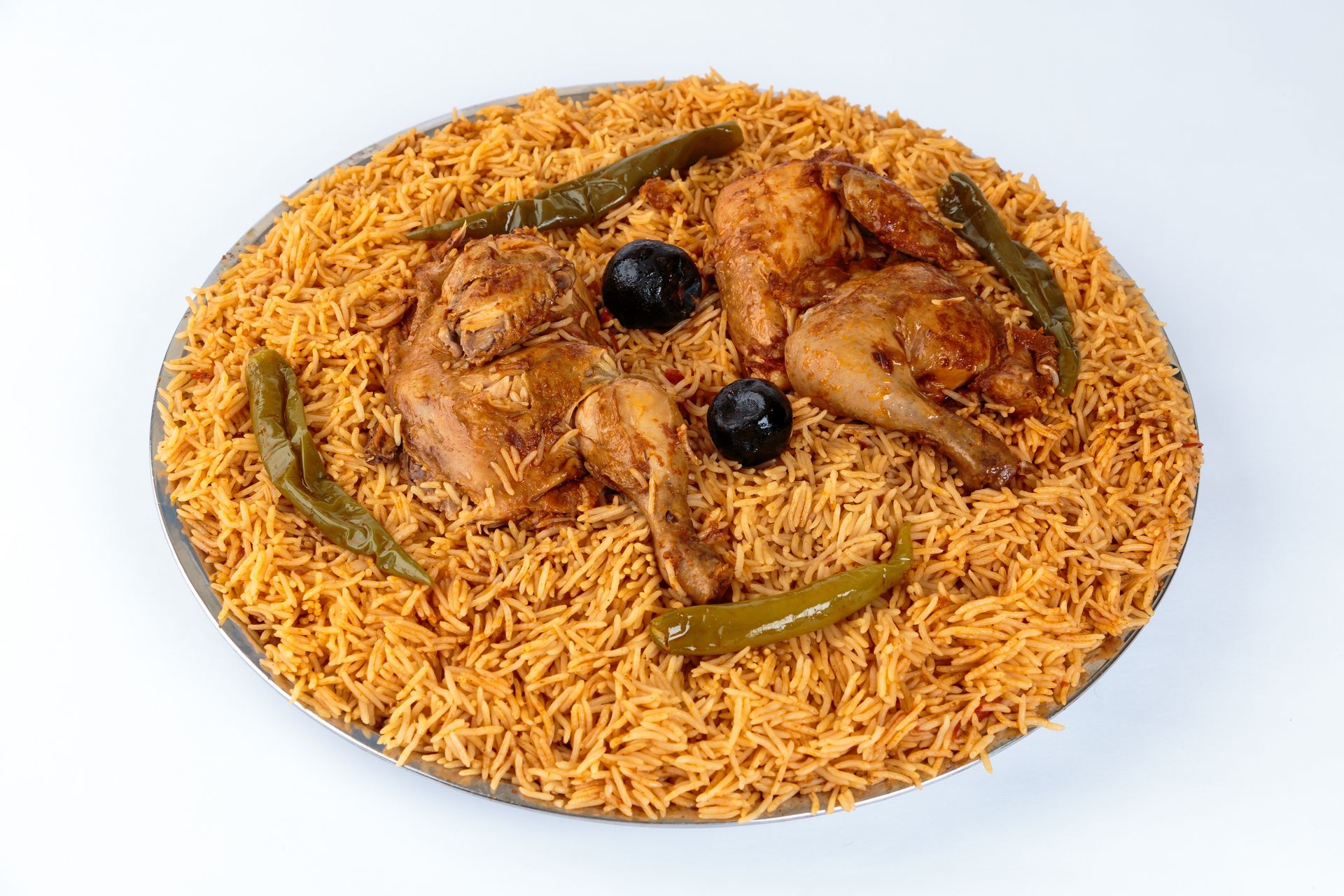 دجاج حراق - نصف حراق