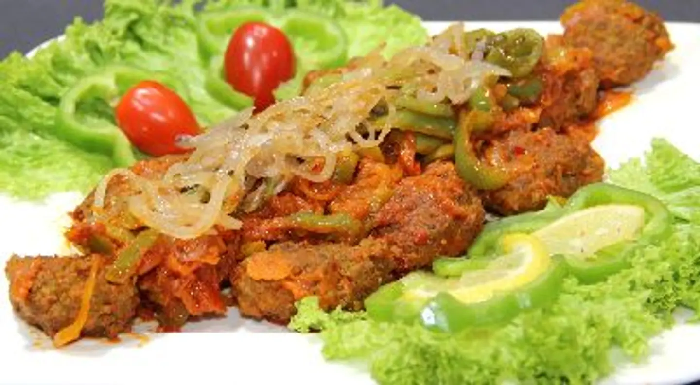 طبق كفته أزميرى - صغير