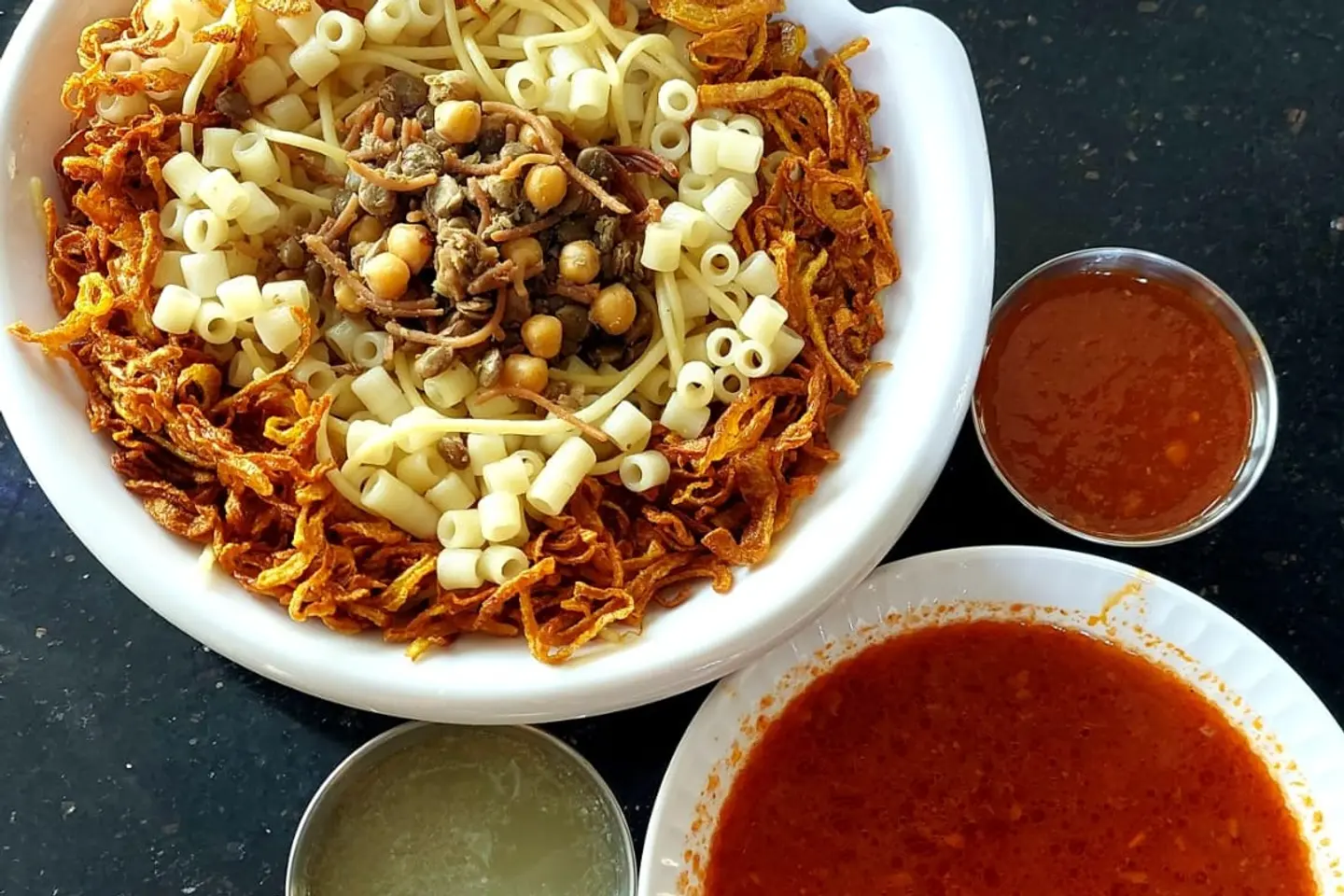 Plain Koshari - كبير