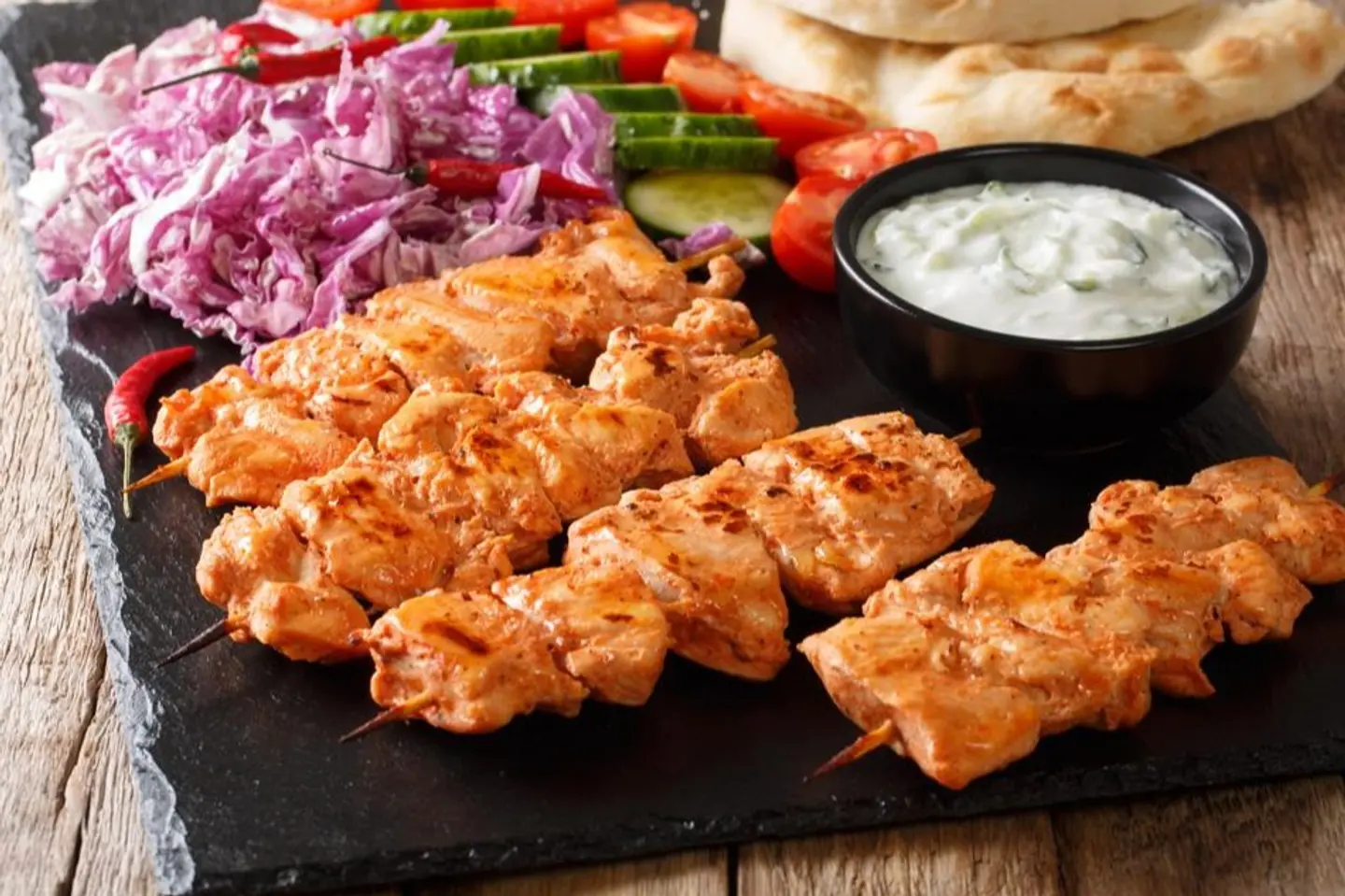 شيش سمك فلية ٥ اسياخ  - عادي