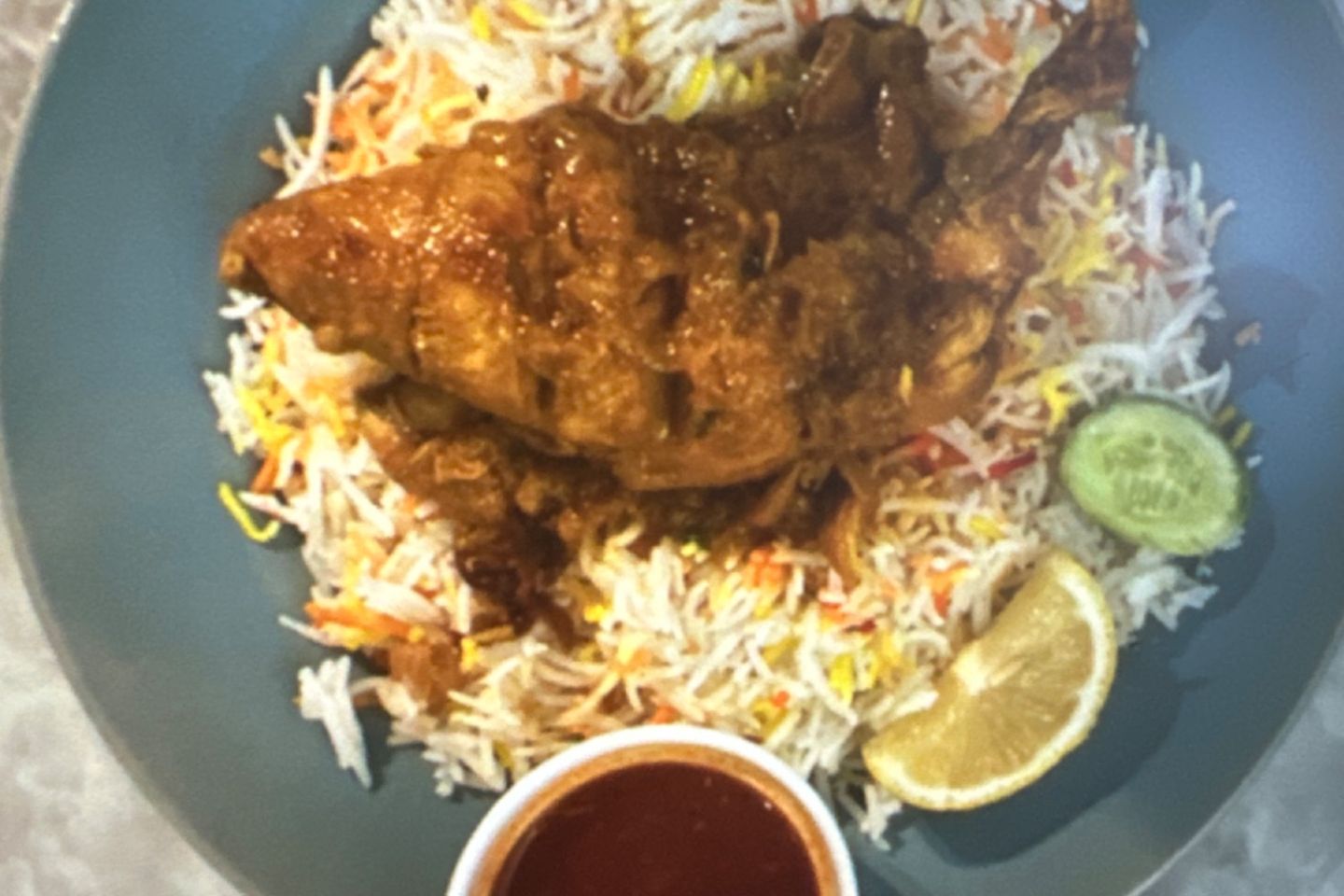 Kuwaiti Machboos - Quarter Of A Chicken