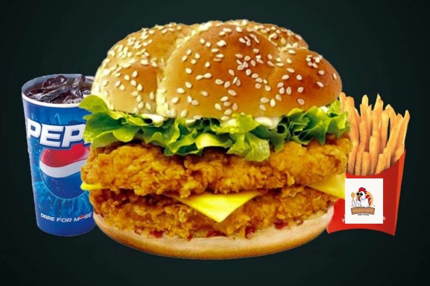 Zingers Burger Double - Meal