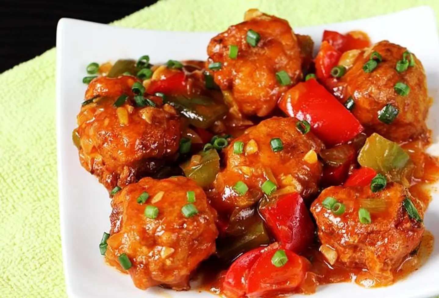 Chicken Manchuria - Semi Wet