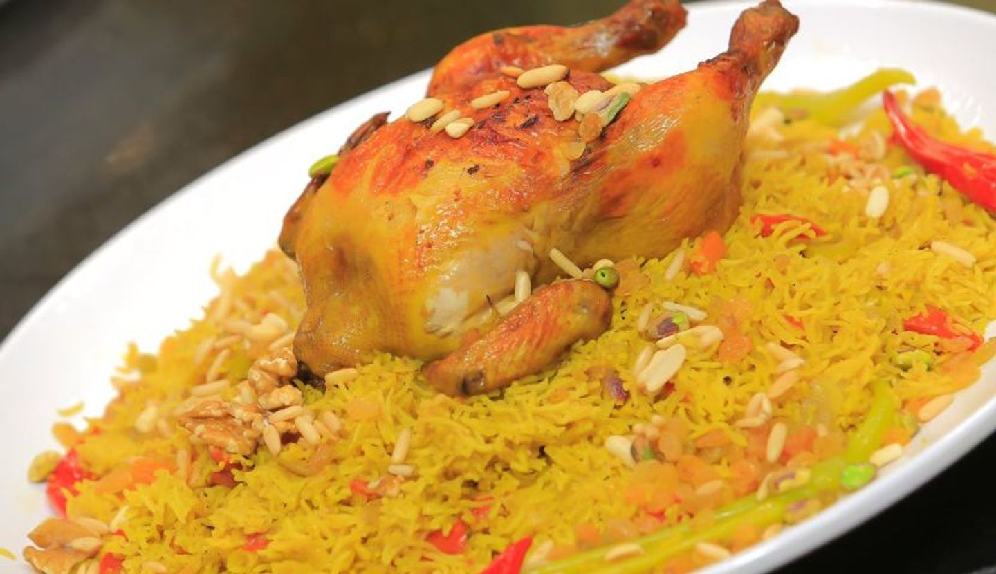 دجاج مندي - نصف حبة
