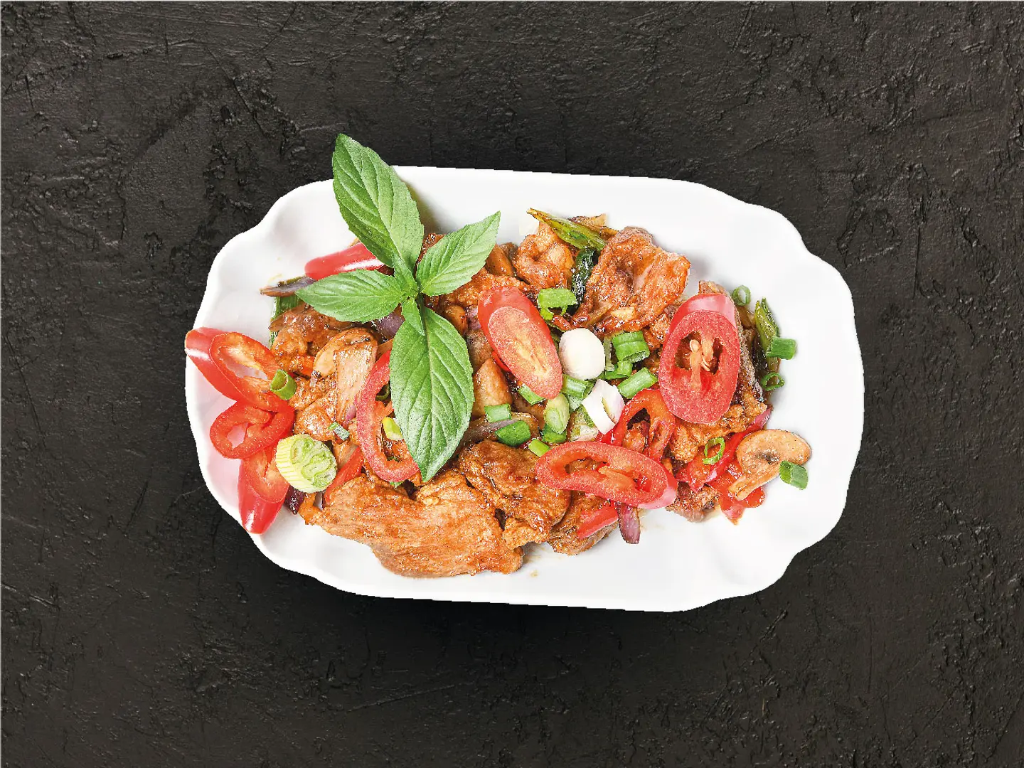 Pad Namman Hoy - Beef