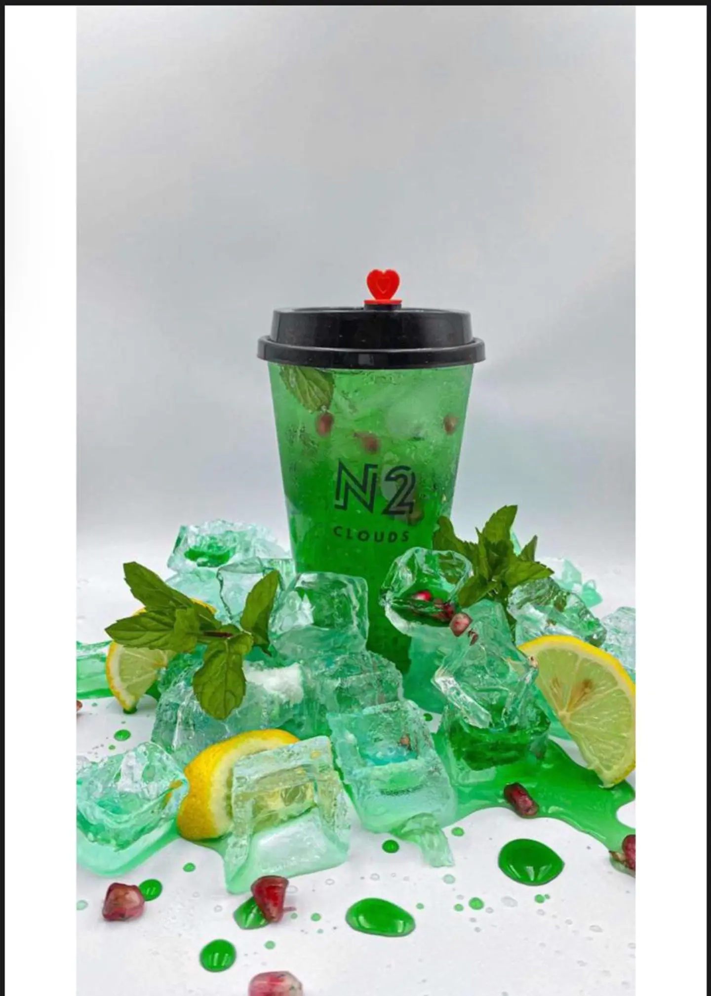 موهيتو تفاح اخضر - وسط