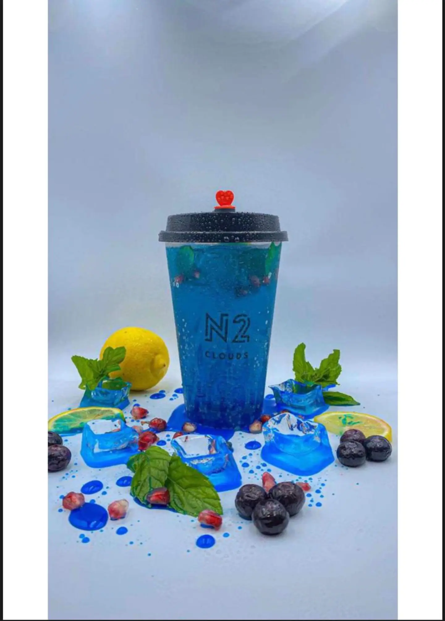 موهيتو توت ازرق - كبير