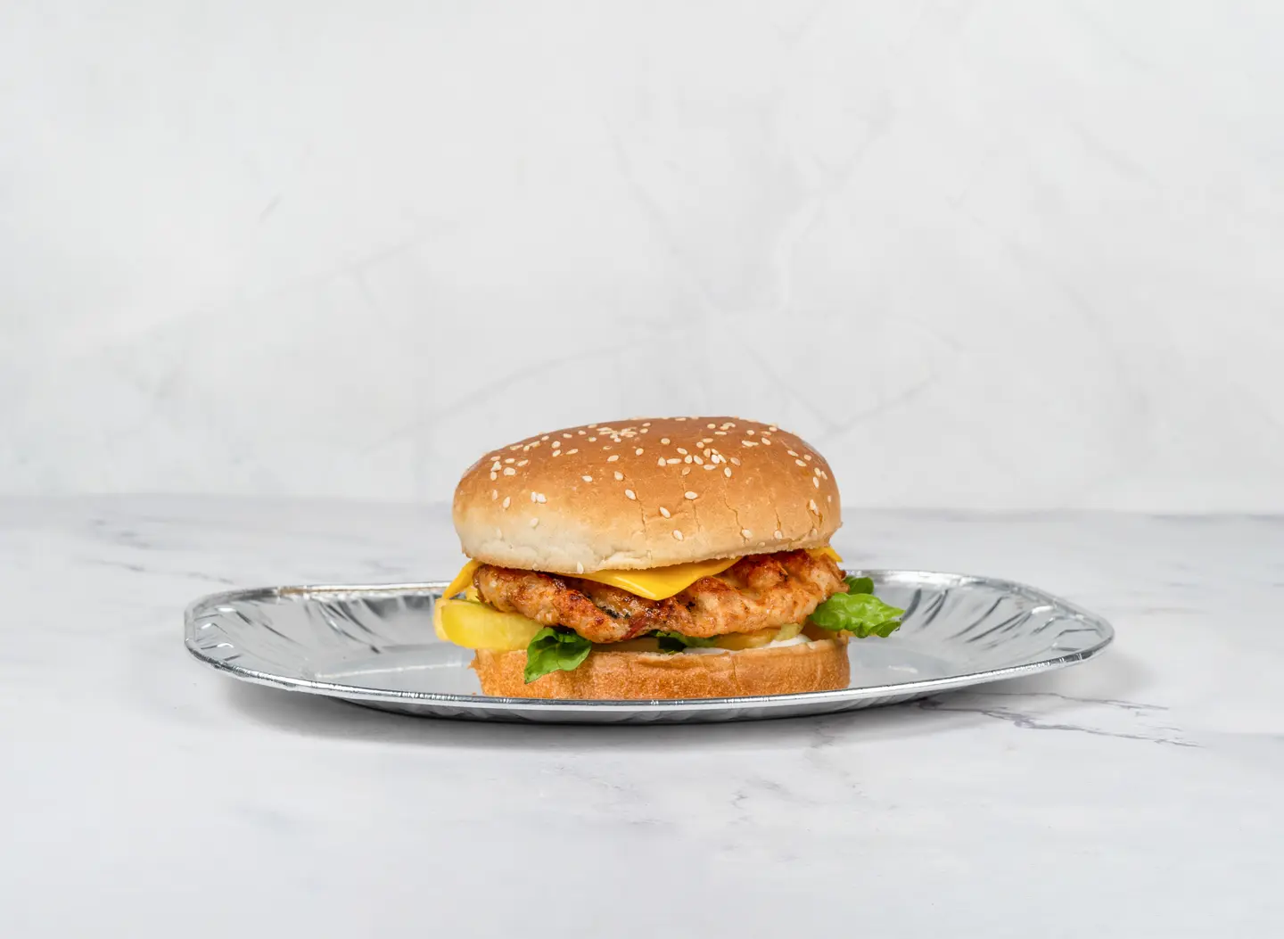 برجر الدجاج - برجر دجاج