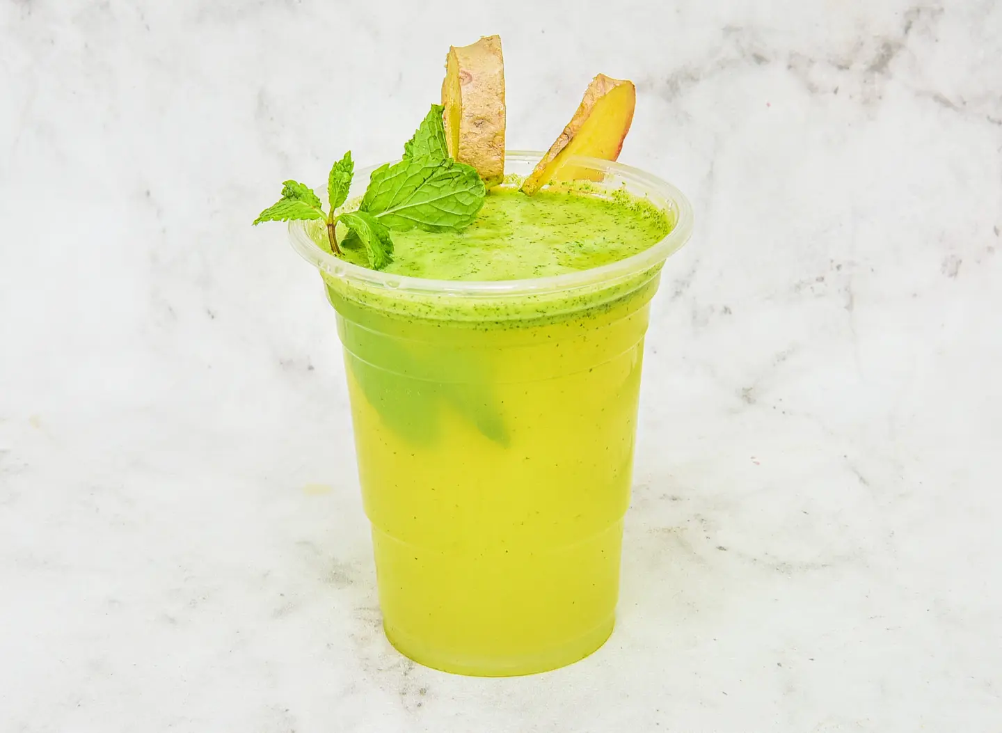 Ginger With Mint And Lemon Juice - Small