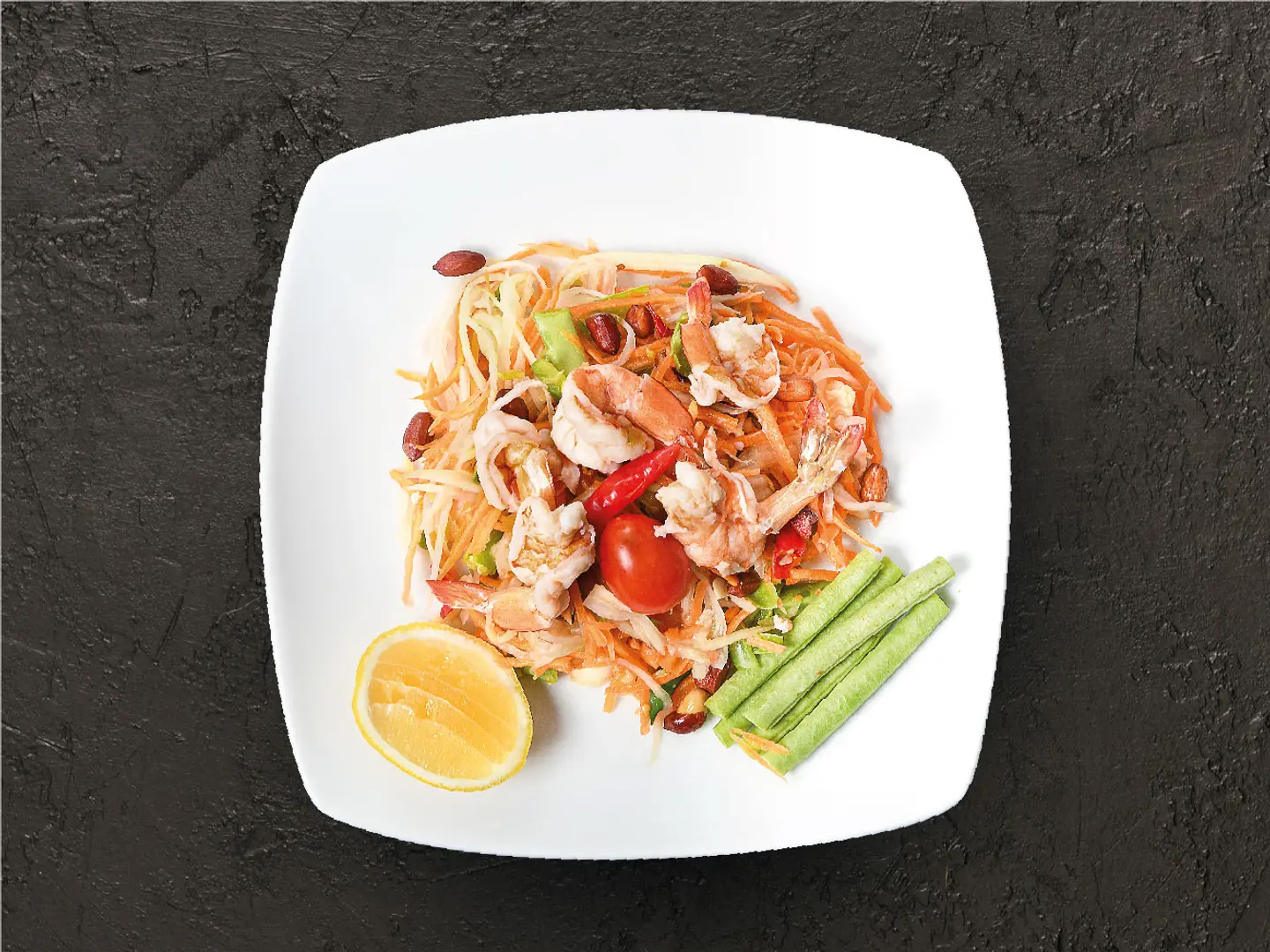 Som Tam - Prawn