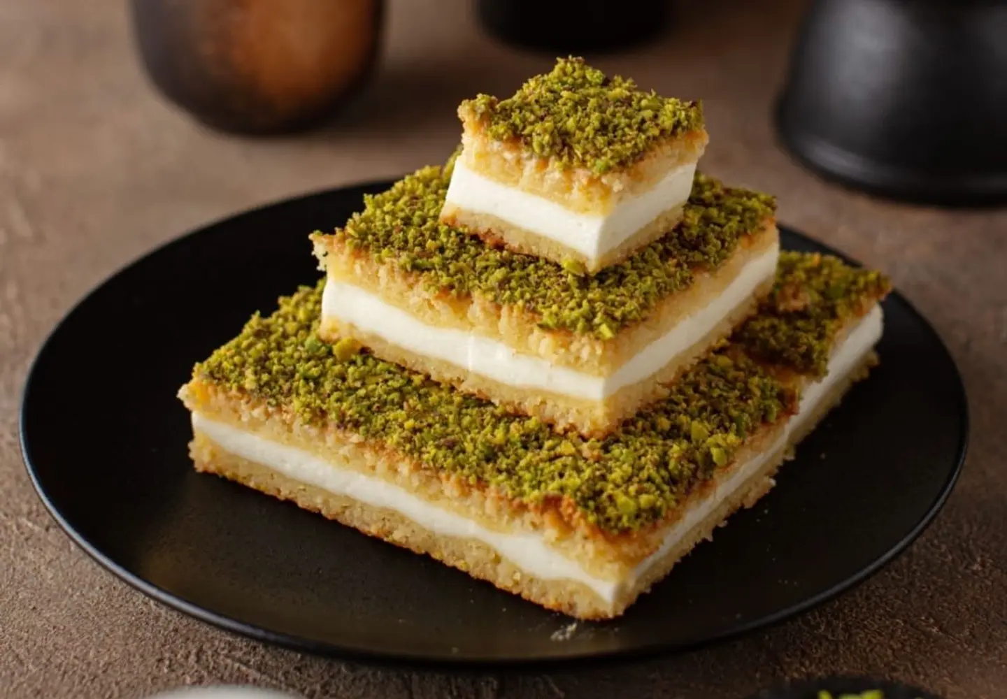 بسبوسة قشطة - نصف كيلو