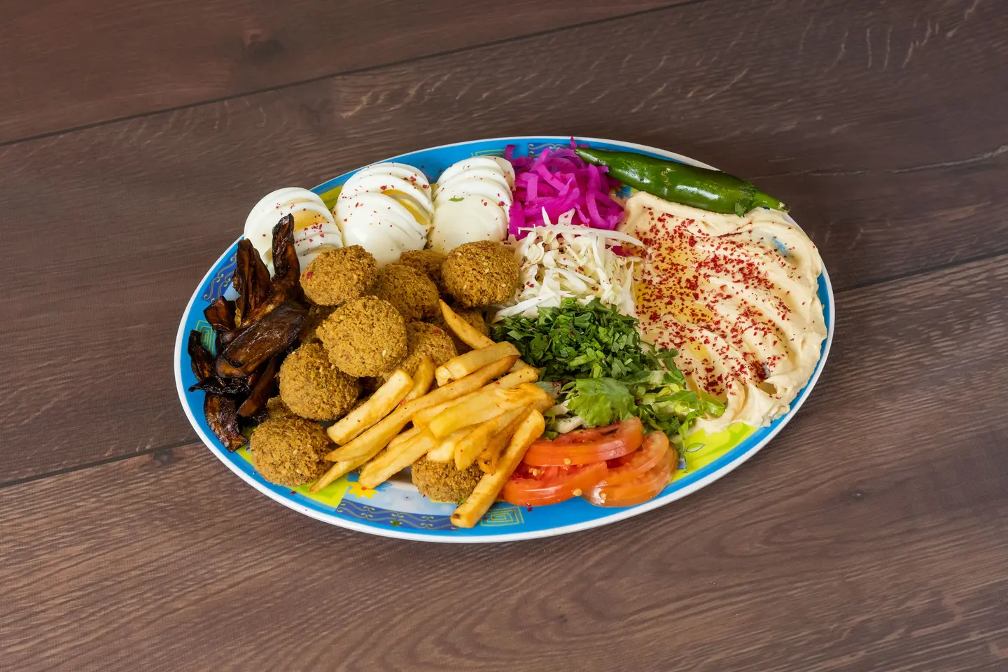Mixed Flafle Plate  - Small