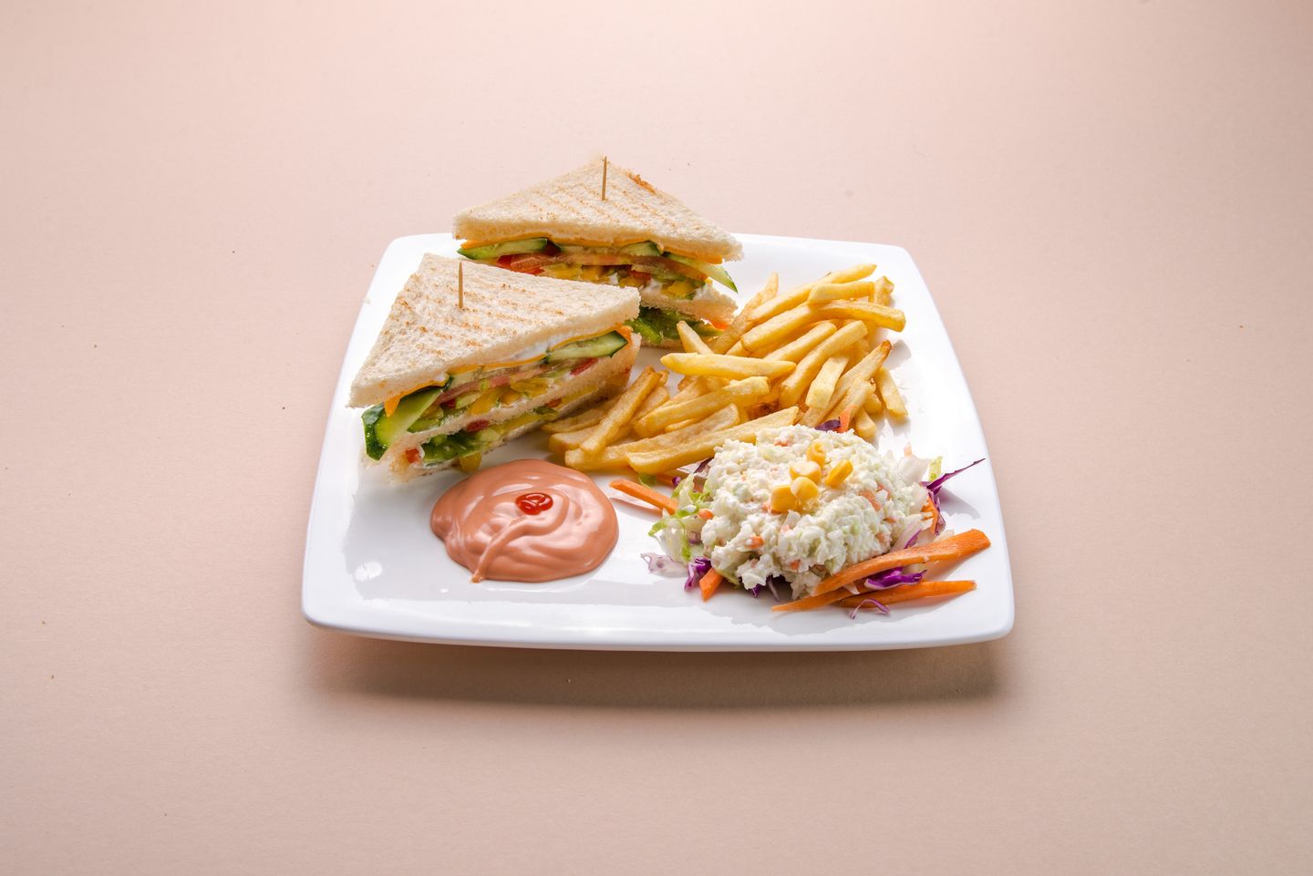 50 Fruit Special Vegetable Sandwich - Sandwich