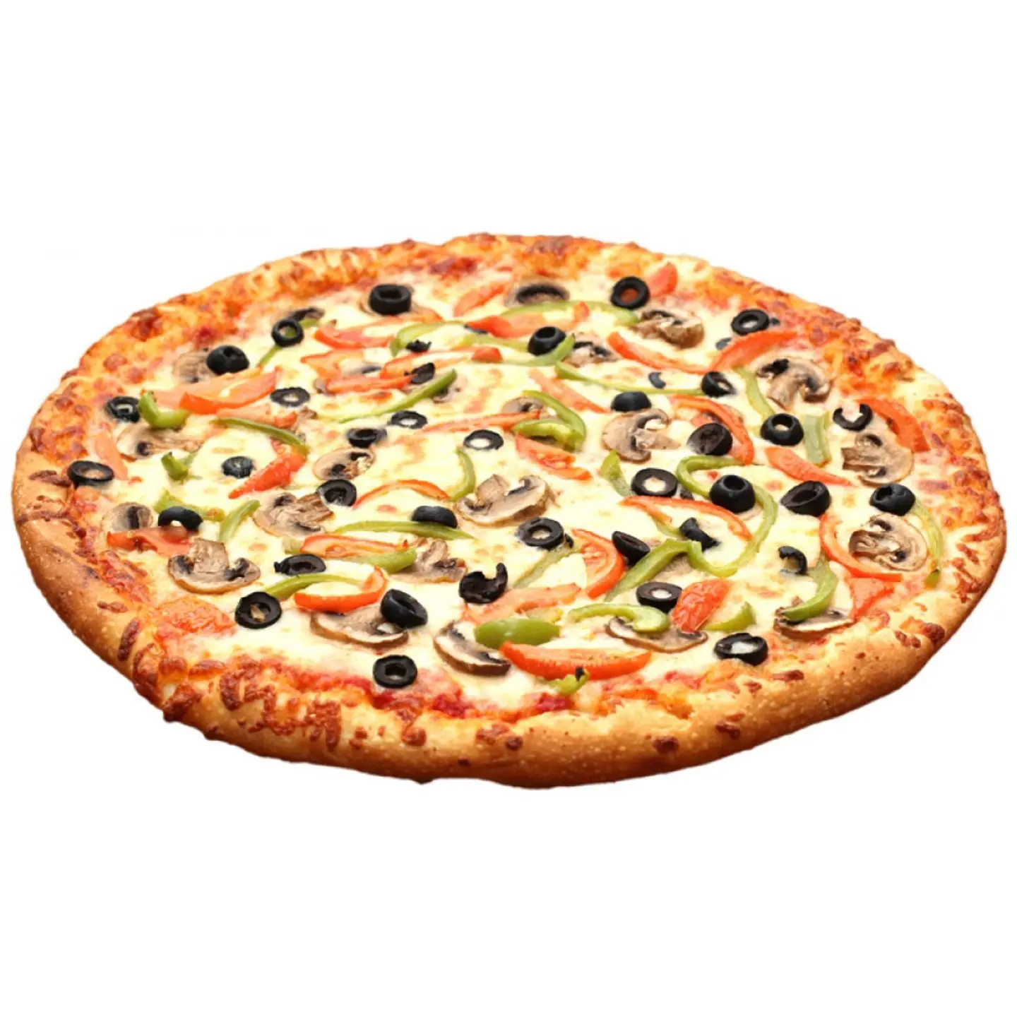 بيتزا خضار ومشروم - صغير