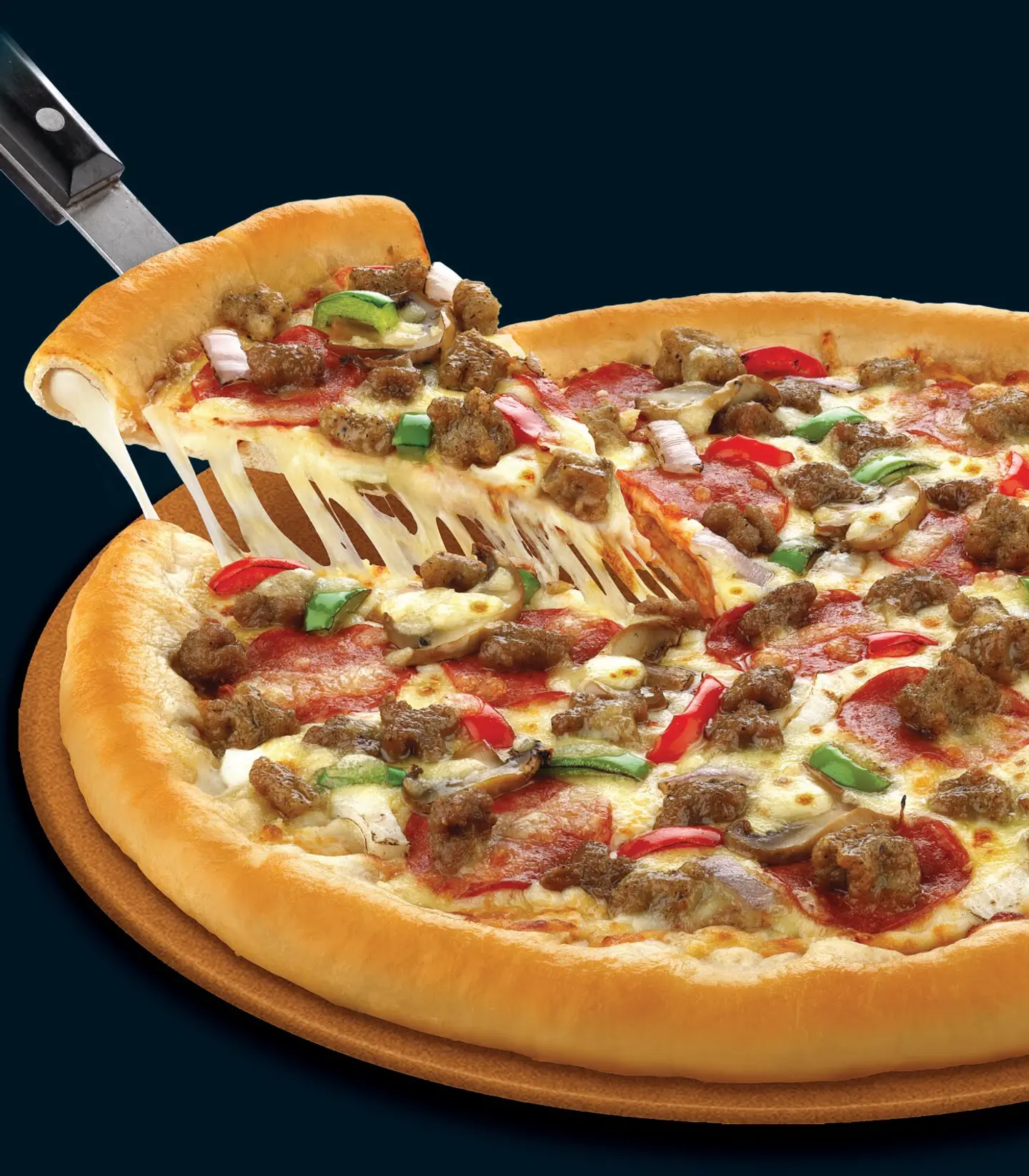 بيتزا اللحم - صغير