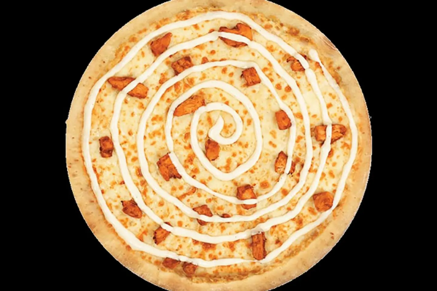 Ranch Chicken Pizza - Middle