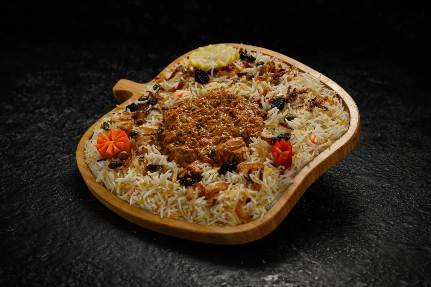 دجاج برياني - وسط