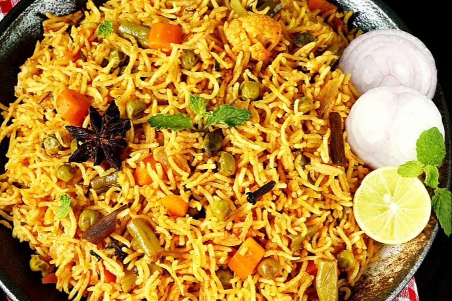 Vegetable Biryani Chutney Wednesday - Single
