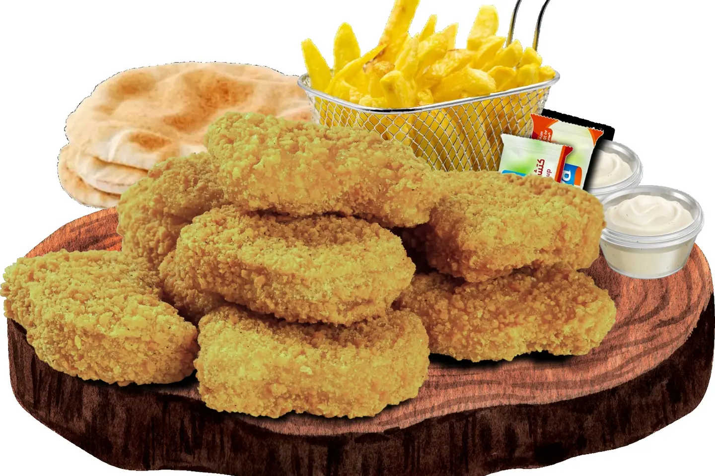 ناجتس دجاج حراق - ٦ قطع