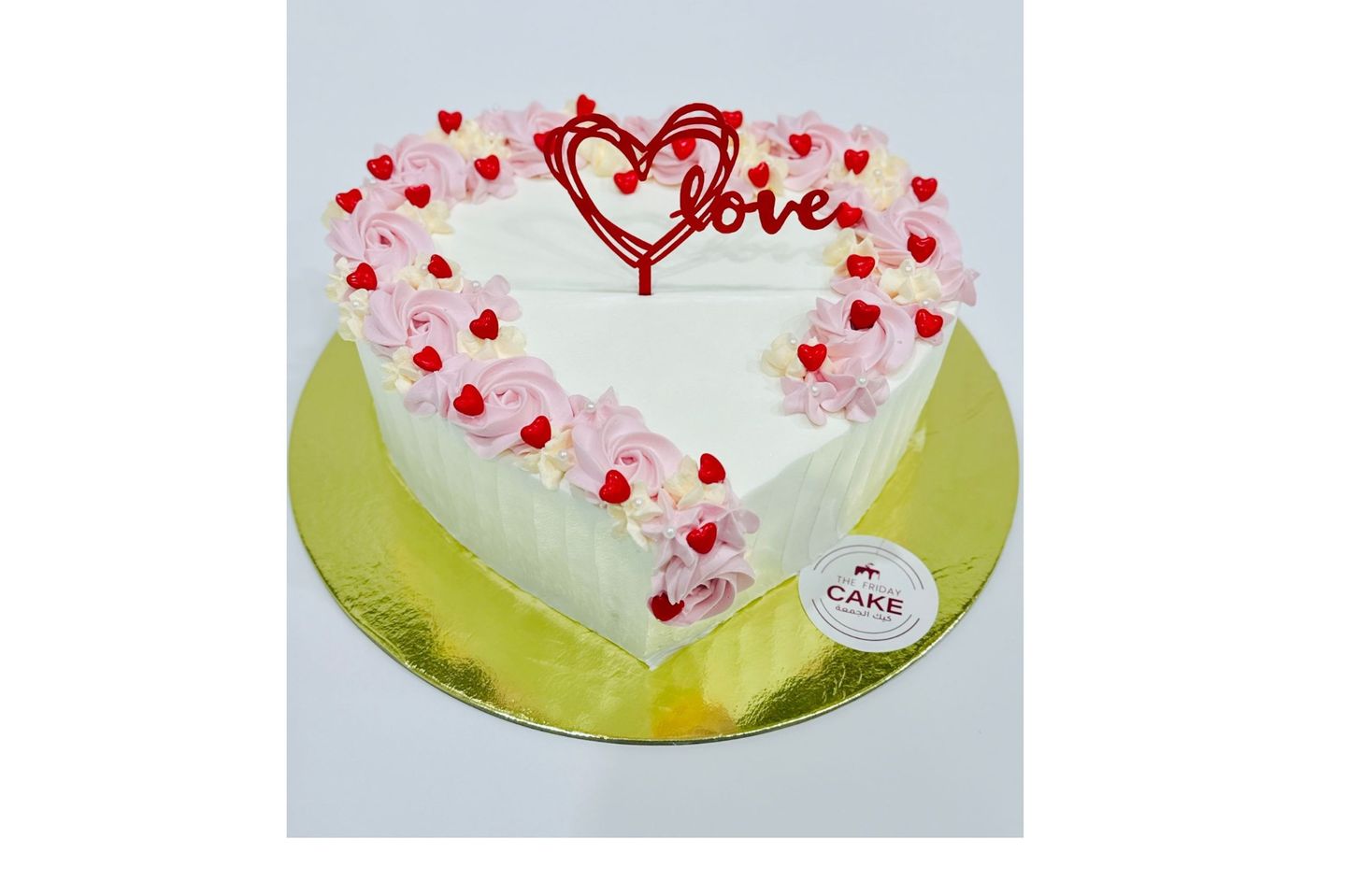 Wonderful Heart Cake - Small
