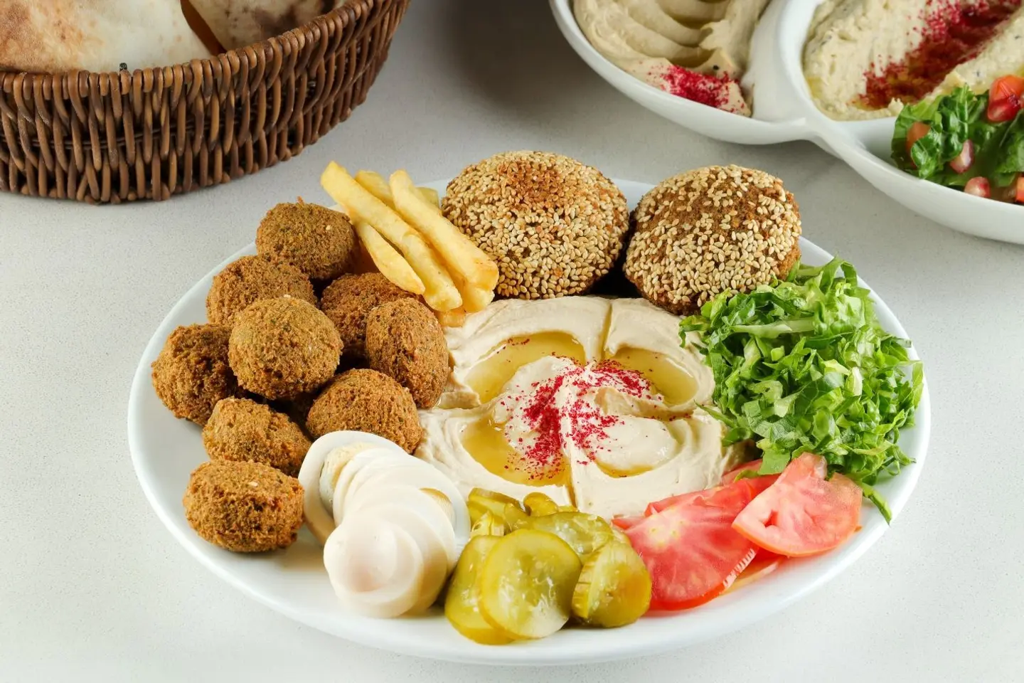 Falafel Plate - Middle