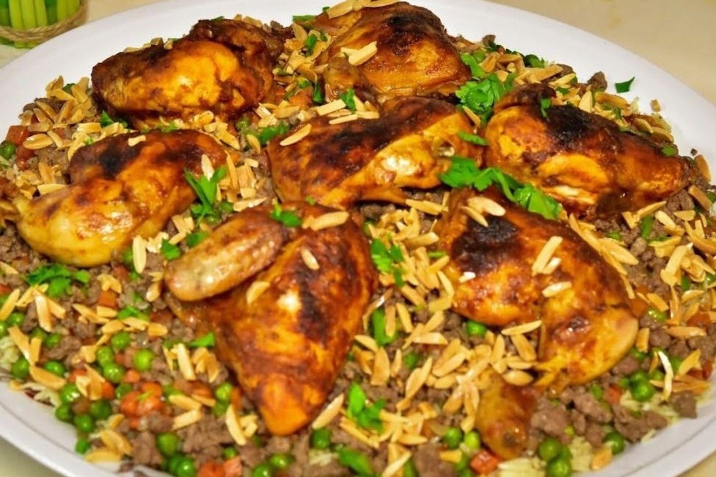 Chicken Ouzi - Half Chicken Ouzi