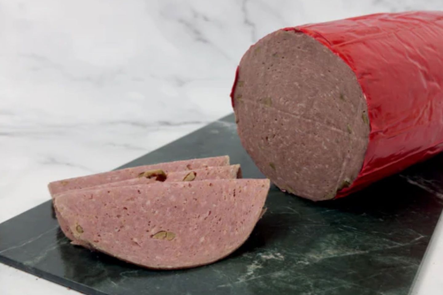 Mortadella With Olive - 100 Grams