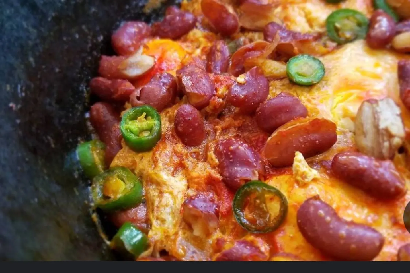 Red Beans With Eggs - Sada