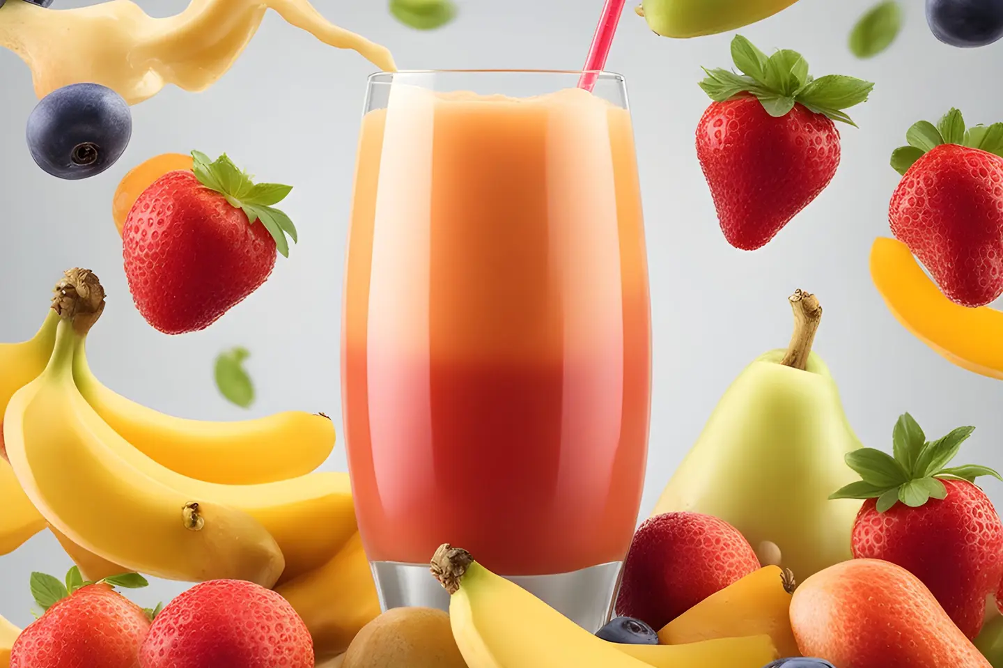 عصيركوكتيل فاكهة  - كبير