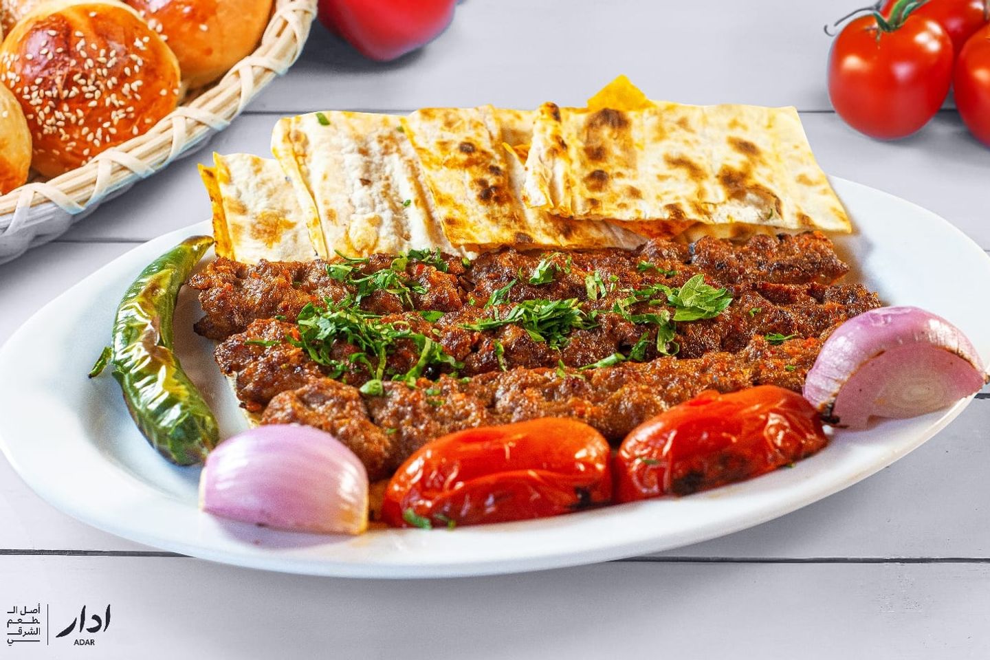 Meat Kebab Plate - For One Person