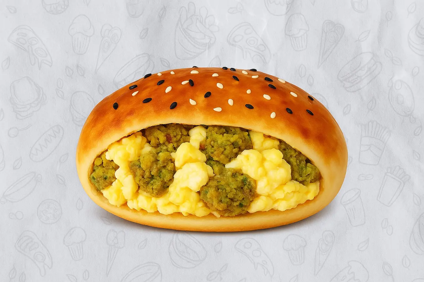 Trwaga Flafel - Trwaga Falafel+ Eggs