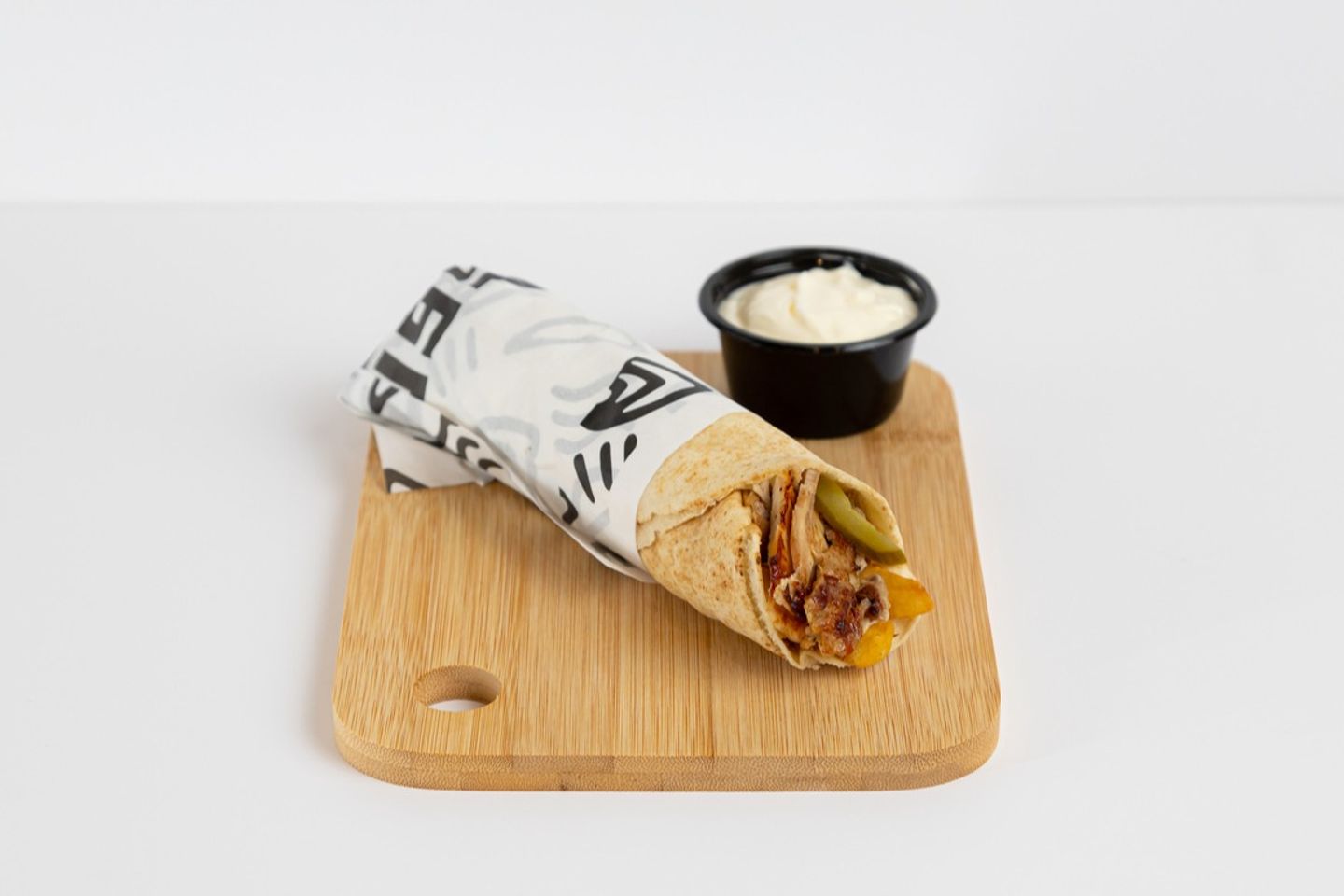 Classic Chicken Shawarma - Saj Bread