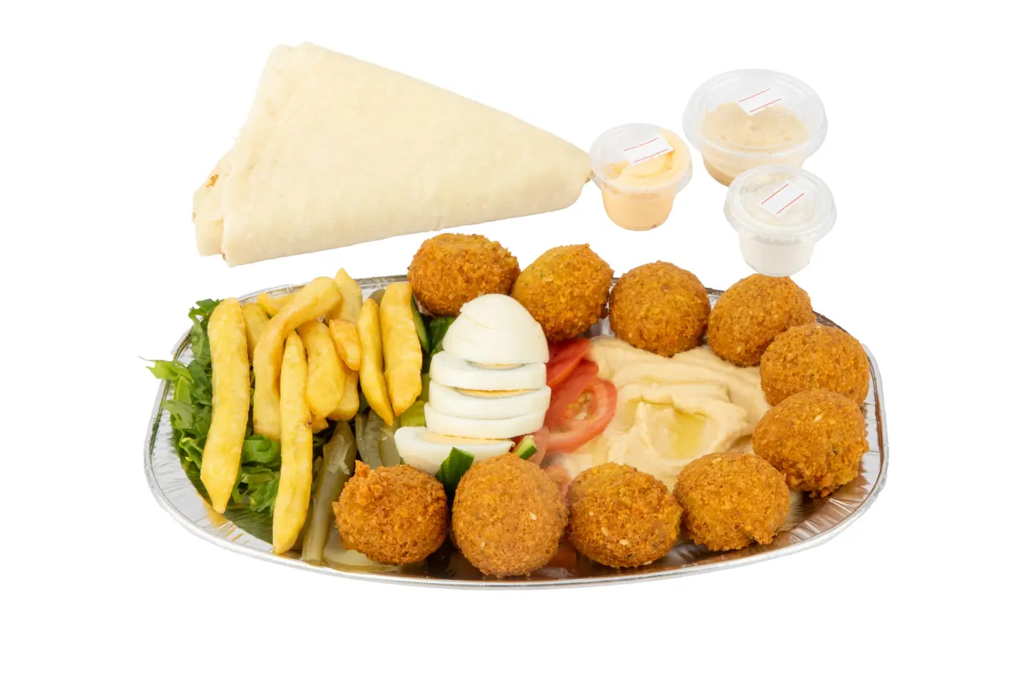 صحن فلافل - صغير