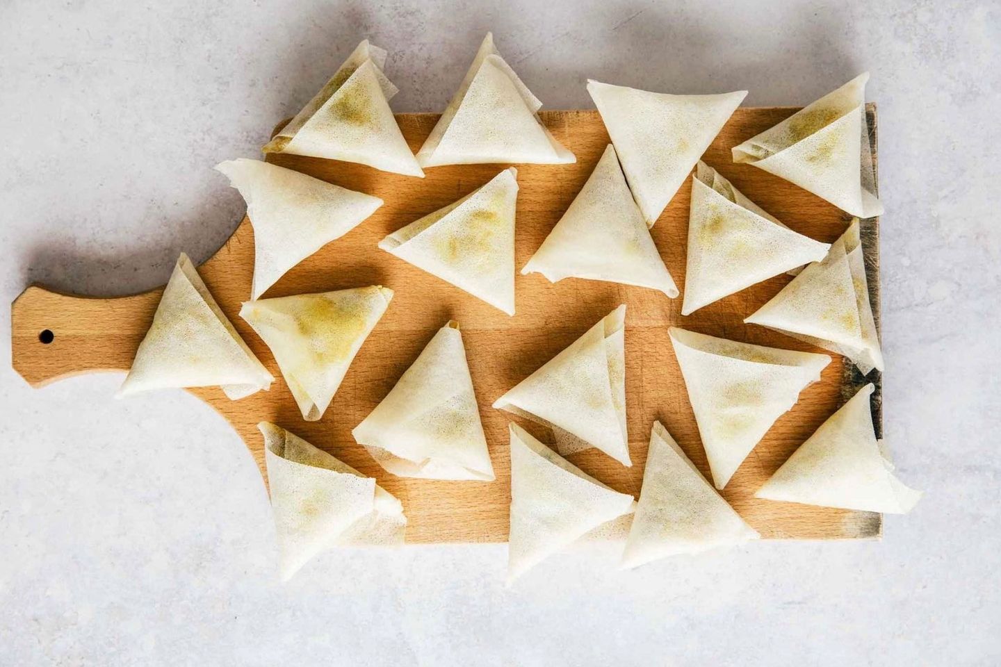 Frozen Meat Samosas  - 1/2 Kilo