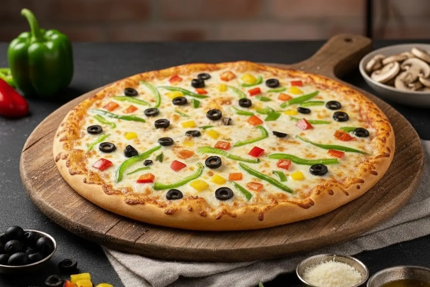 Vegetable Pizza - Small