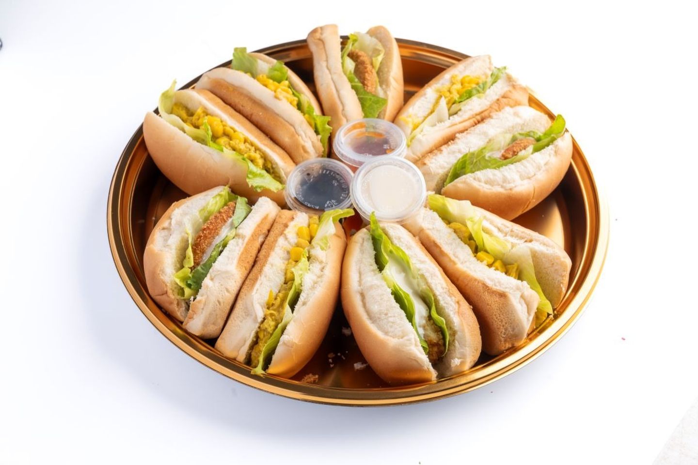 برجر دجاج و كودو وسط - وسط