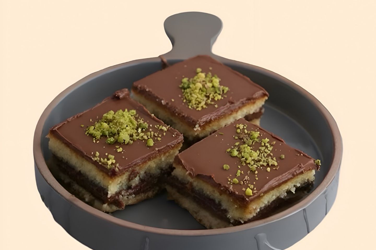 بسبوسة شوكولاتة - صغير