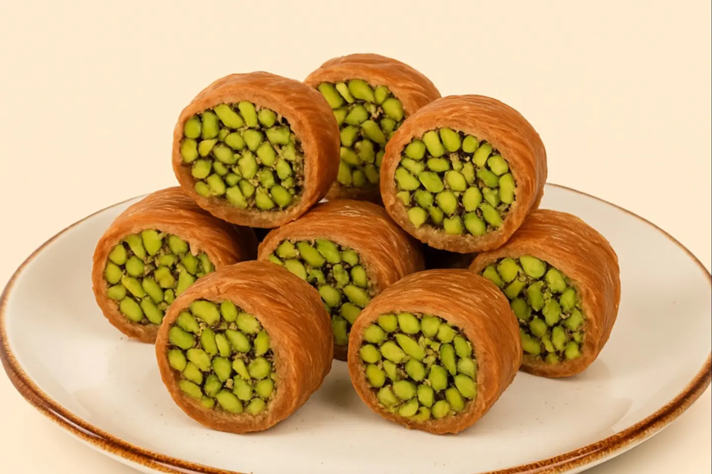 مبرومة فستق - وسط