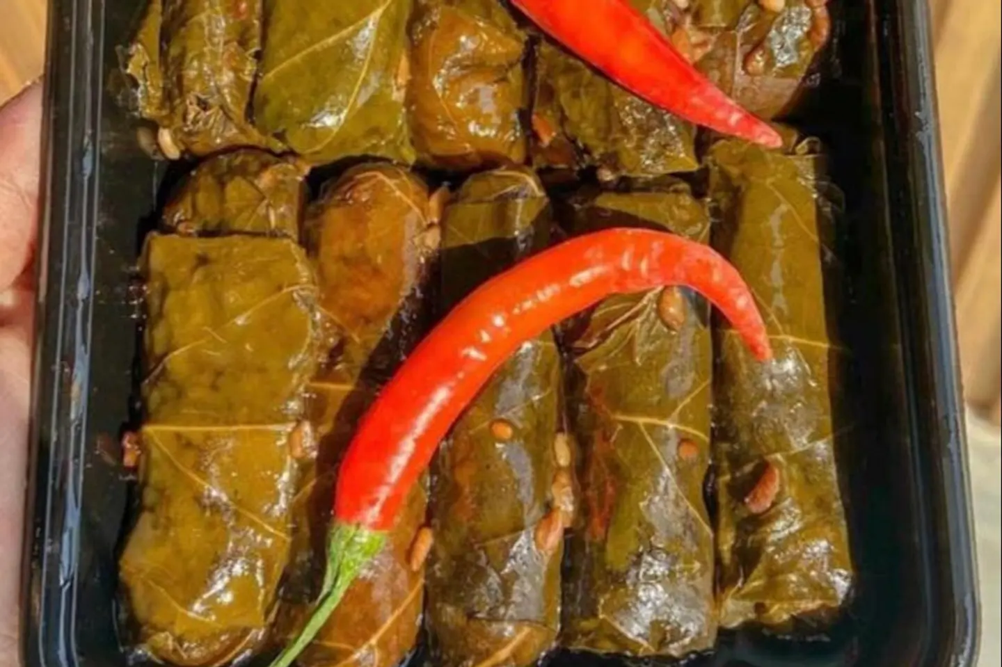 Spicy Grape Leaf - 5 Pieces