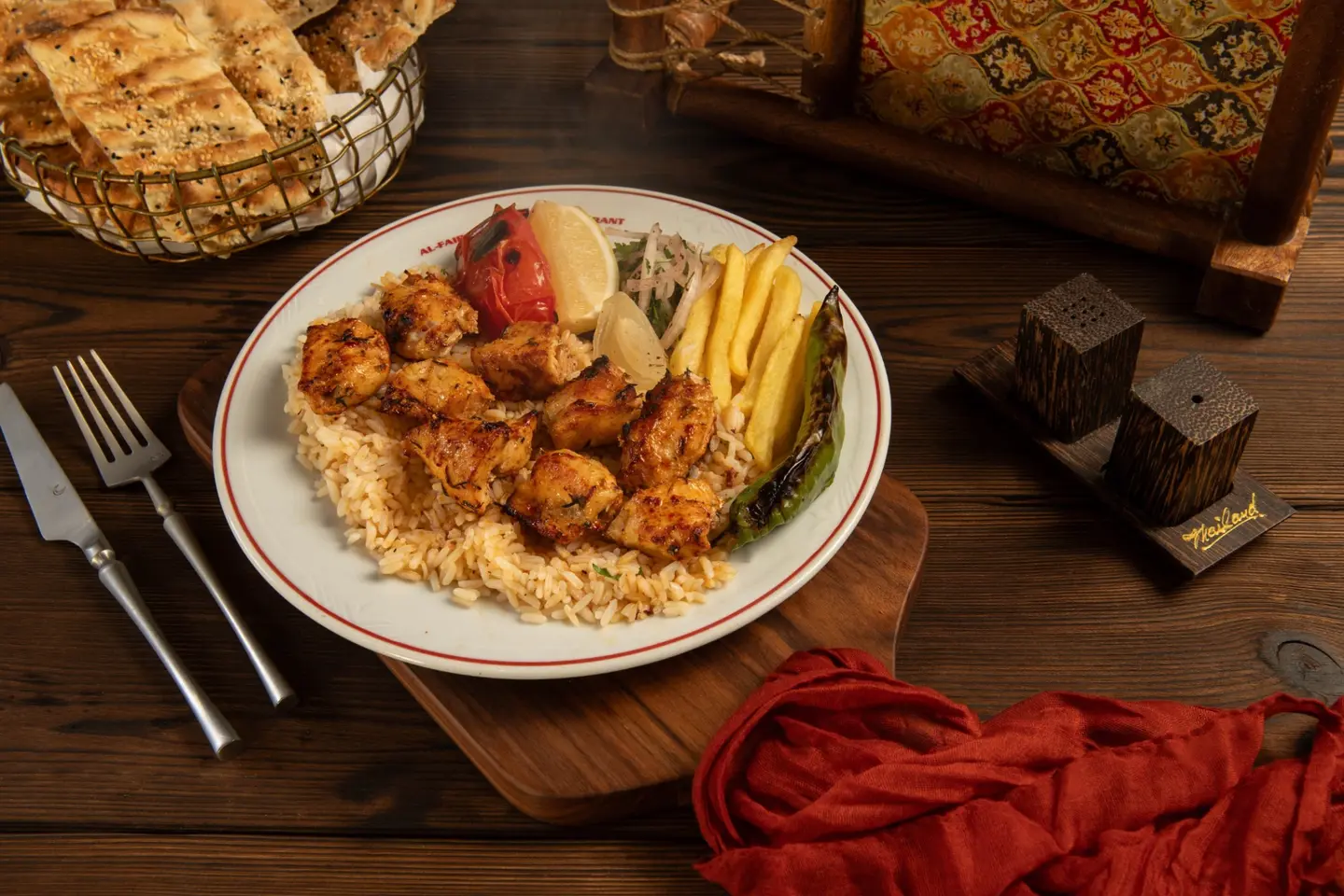 Chicken Shish  Sistavuk - One Person