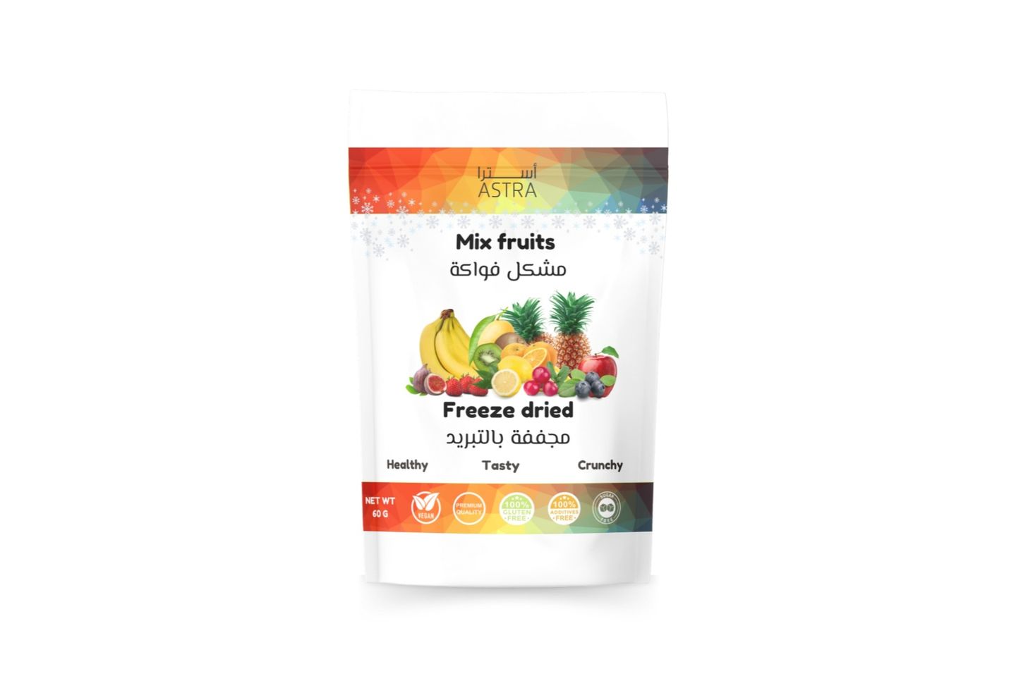 Mix Freeze Dried Fruits - 60 Gm
